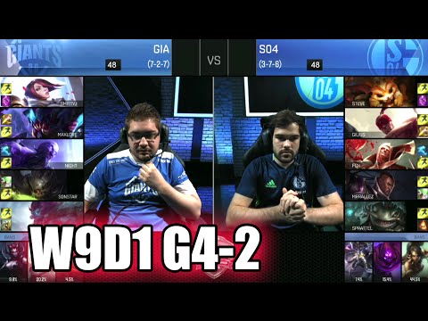 FC Schalke 04 vs GIANTS | Game 2 S6 EU LCS Summer 2016 Week 9 Day 1 | S04 vs GIA G2 W9D1 1080p