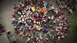 preview picture of video 'Der Igel der Landsknechte Bretten 1504 auf dem Kirchplatz'