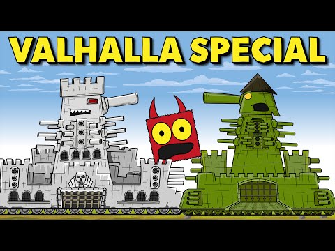 "Battle of Iron Castles" Cartoons about tanks