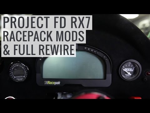 RacePak SmartWire & Haltech S2000 ECU - Project FD RX7
