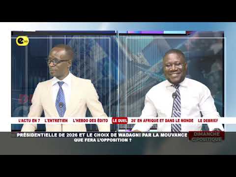 🛑Présidentielle de 2026 et le choix de WADAGNI par la mouvance : Que fera l'opposition ?