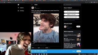 xQc reacts to Dream Face Reveal Memes