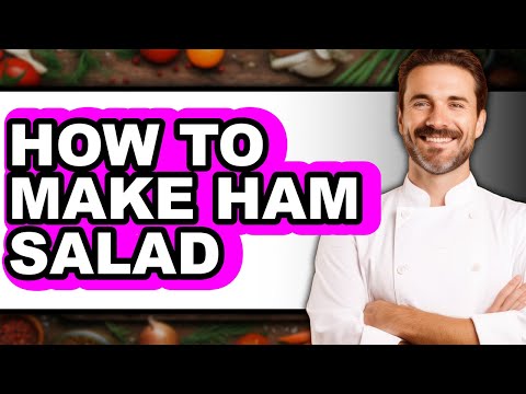How To Make Ham Salad (Easy Method)