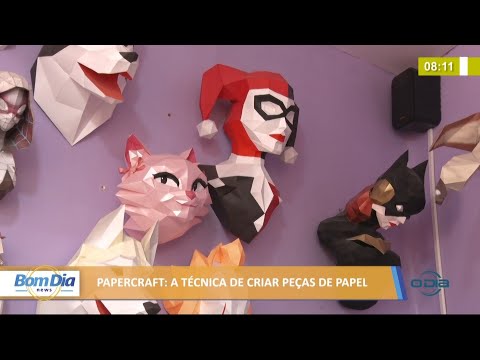 Papercraft: A técnica de criar peças de papel 09 06 2021