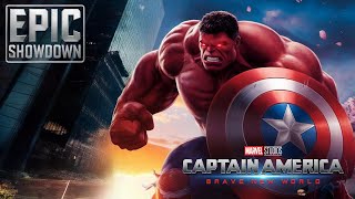 Captain America: Brave New World – Sam Wilson, Red Hulk, and Epic Showdowns! #captainamerica