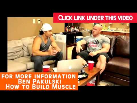 M140 Ben Pakulski | Ben Pakulski Leg Training (Bulking Vs Cutting)