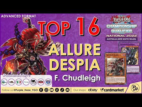 Yu-Gi-Oh! | TOP 16 | 2022 National: Australia (New South Wales) 🇦🇺 | Allure Despia | by F. Chudleigh