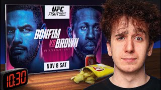 How to Watch UFC Fight Night [Bonfim vs Brown] for FREE (No PPV, Legal, HD)