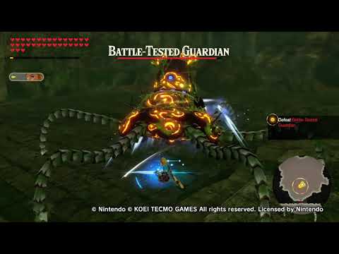 Battle-Tested Guardian: Laser parry