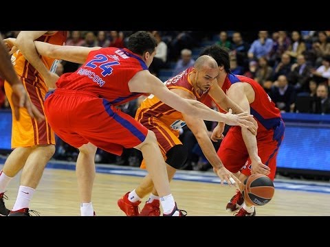 Highlights: CSKA Moscow-Galatasaray Liv Hospital Istanbul