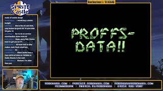 Sprite Castle Plays Barbarian I and II (C64)