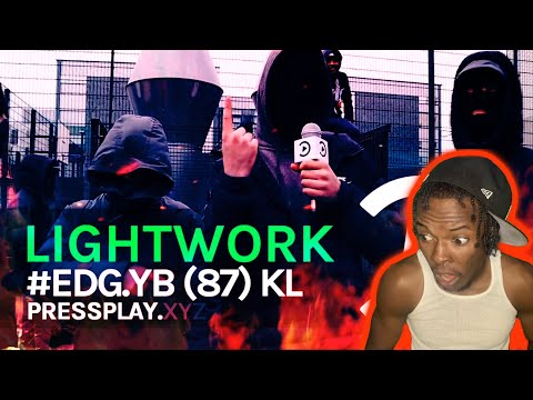 AMERICAN REACTS TO DUTCH DRILL RAP! #EDG.YB (87) KL - Lightwork Freestyle 🇳🇱 Pressplay