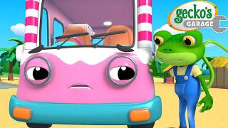 🍧Helena Ice Cream Helicopter | Gecko's Garage 🚚 | Cartoons For Kids | Toddler Fun Learning