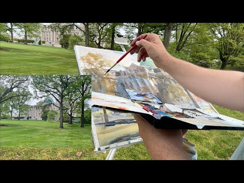 Chasing the changing light - Plein air tips for weather and light