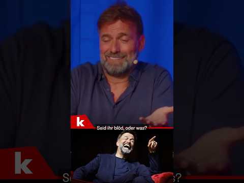 “Seid ihr blöd, oder was?” - Klopp sorgt für Lacher wegen Anfrage #shorts