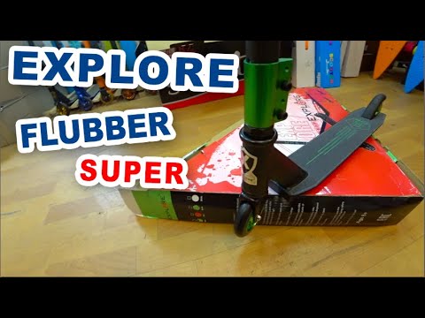 Трюковой самокат для Трюков от eXplore: Flubber Super