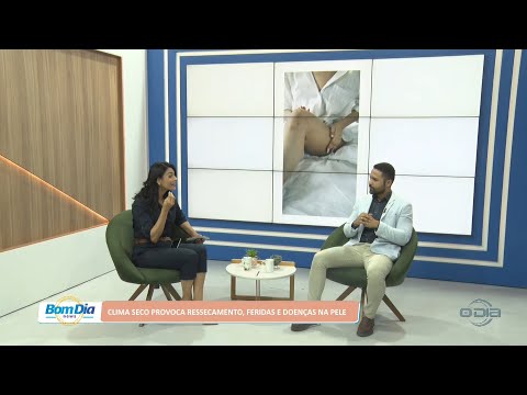 Clima seco provoca ressecamento, feridas e doenças na pele 08 09 2022