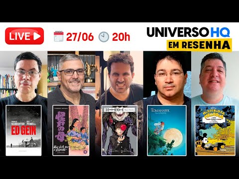 Com Cadu Novaes! Death Note Short Stories, Ed Gein, Mickey, Mais forte que a espada e Tomahawk!