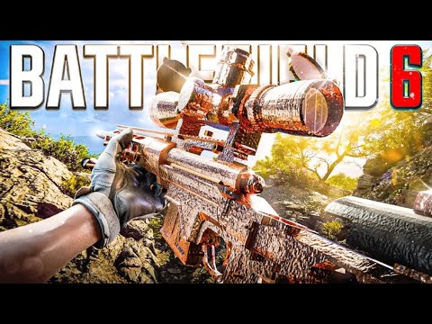 This is BATTLEFIELD 6 SNIPING.. wow