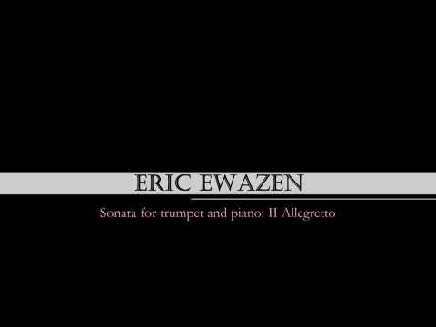 Ewazen: Sonata for trumpet and piano 2nd mvt - piano accomp