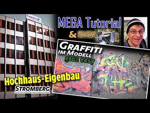 MEGA Tutorial: Stromberg-Hochhaus | Graffiti ganz easy | THX, Peter Lustig #kunstmichiworld 044