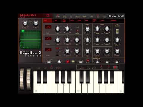 Yonac Magellan 2 - Tutorial: Exploring the synth Part 1, UI