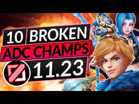 10 BEST ADC Champions to MAIN and ABUSE in 11.23 - Tips for Season 12 - LoL Guide
