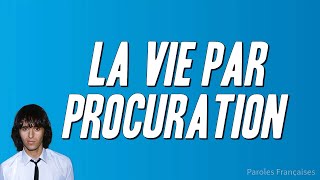 Jean-Jacques Goldman - La vie par procuration (Paroles)