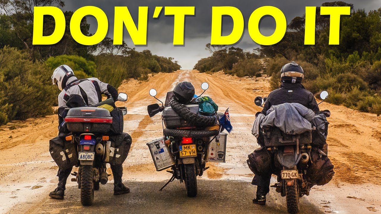 COMMON MISTAKES on a LONG MOTORCYCLE TRIP (do you make them)