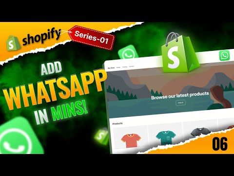 How to Add WhatsApp Chat Button on Shopify Store (Easy Tutorial 2025)