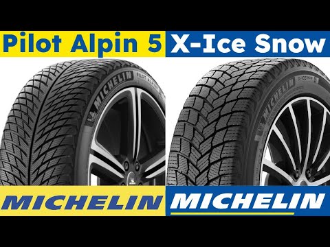Winter vs Studless: Michelin Pilot Alpin 5 vs Michelin X-Ice Snow