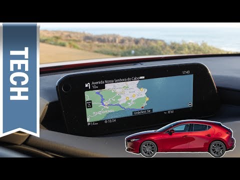 Neues 8,8 Zoll Infotainmentsystem im Mazda3 (MZD): Apple CarPlay, Navigation, 360 Grad Monitor Test