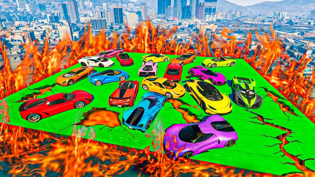 SI TE CAES TE QUEMAS!! - GTA 5 ONLINE