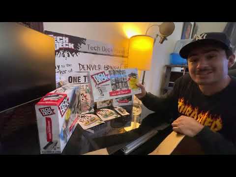 Tech Deck Unboxing - NEW PRODUCT with Denver Espinoza