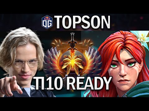 OG.TOPSON WINDRANGER - TI10 READY - DOTA 2 7.30 GAMEPLAY