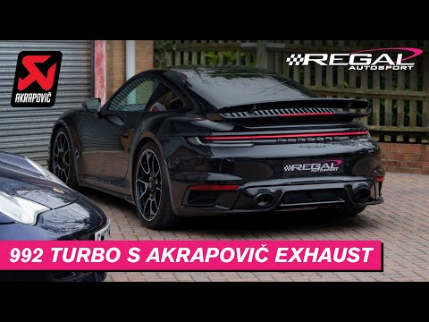 HOW TO MAKE YOUR PORSCHE 992 TURBO S SOUND BETTER [AKRAPOVIČ EXHAUST]