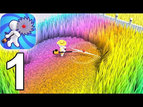 Mow My Lawn - Cutting Grass Gameplay Walkthrough Part 1 (iOS Android) - YouTube