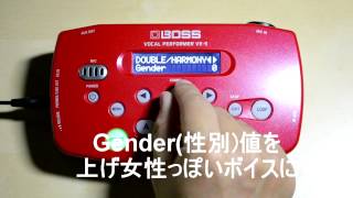 Boss(ボス) ／ Vocal Performer VE-5-WH 【ボーカル向けエフェクター