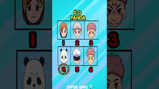 JOGO DA MEMÓRIA JUJUTSU KAISEN! MEMORIZE OS PERSONAGENS DE JUJUTSU KAISEN(PARTE 7) #shorts