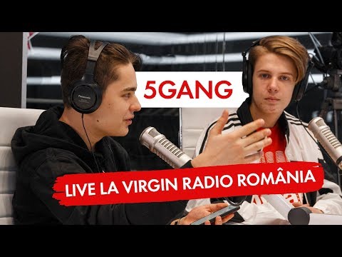 5GANG -  LIVE @Virgin Radio Romania