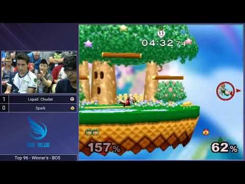 Shine 2017 SSBM - Liquid' ChuDat (Ice Climbers) vs. Spark (Sheik) - Melee Top 96 WR2