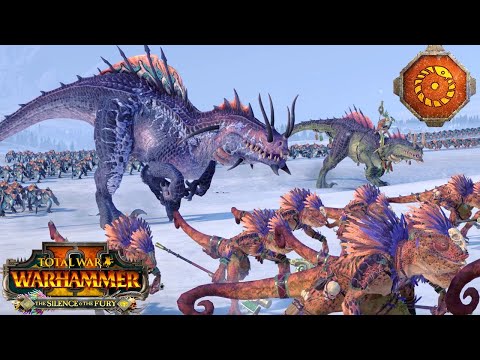 TROGLODON TROUBLE, and Make it DOUBLE - The Silence and the Fury DLC - Total War Warhammer 2