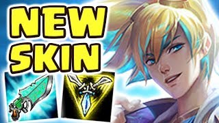 NEW STAR GUARDIAN EZREAL JUNGLE SPOTLIGHT | THE CUTEST GIRL | GUNBLADE DAMAGE IS INSANE - Nightblue3