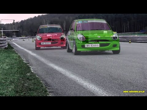 p1 - nr65 Daihatsu Sirion vs nr72 Daihatsu Sirion - SuperOES 2 Runda Tor Kielce 25-02-2023
