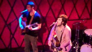 Graham Colton and Bryan Greenberg perform Walk Away at Rockwood Music Hall in NYC