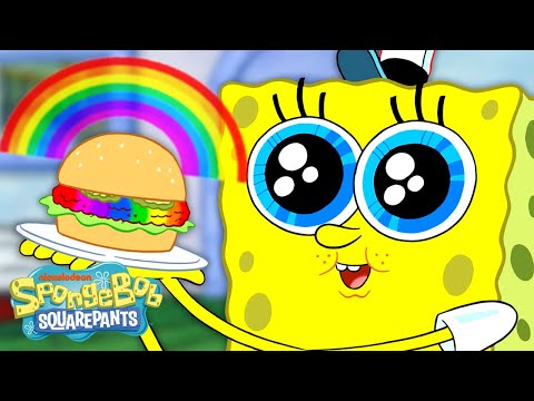 Every Rainbow Ever in Bikini Bottom! ? | SpongeBob