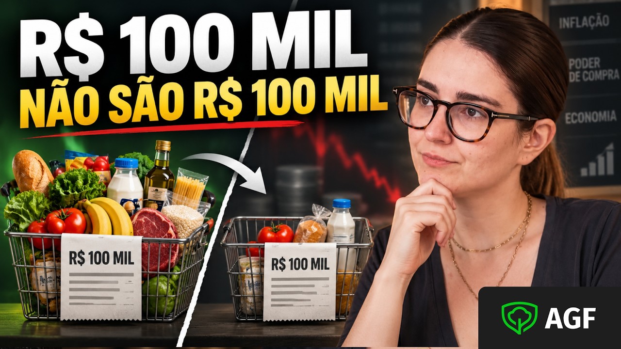 Quanto R$ 100 mil realmente valem depois de 10 anos?