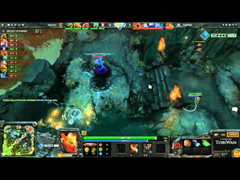 Fnatic EU vs Team Empire Game 1 - EIZO Cup DOTA 2 Grand Final - TobiWan & BBallin