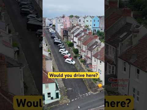 Have you seen a road like this? 25.6% INCLINE #driving #car #pov #challenge #howto #learn #clutch