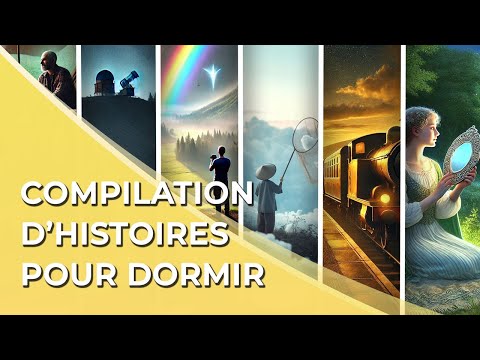 Compilation d'histoires apaisante pour dormir ☁️🌠- Adultes | 3h